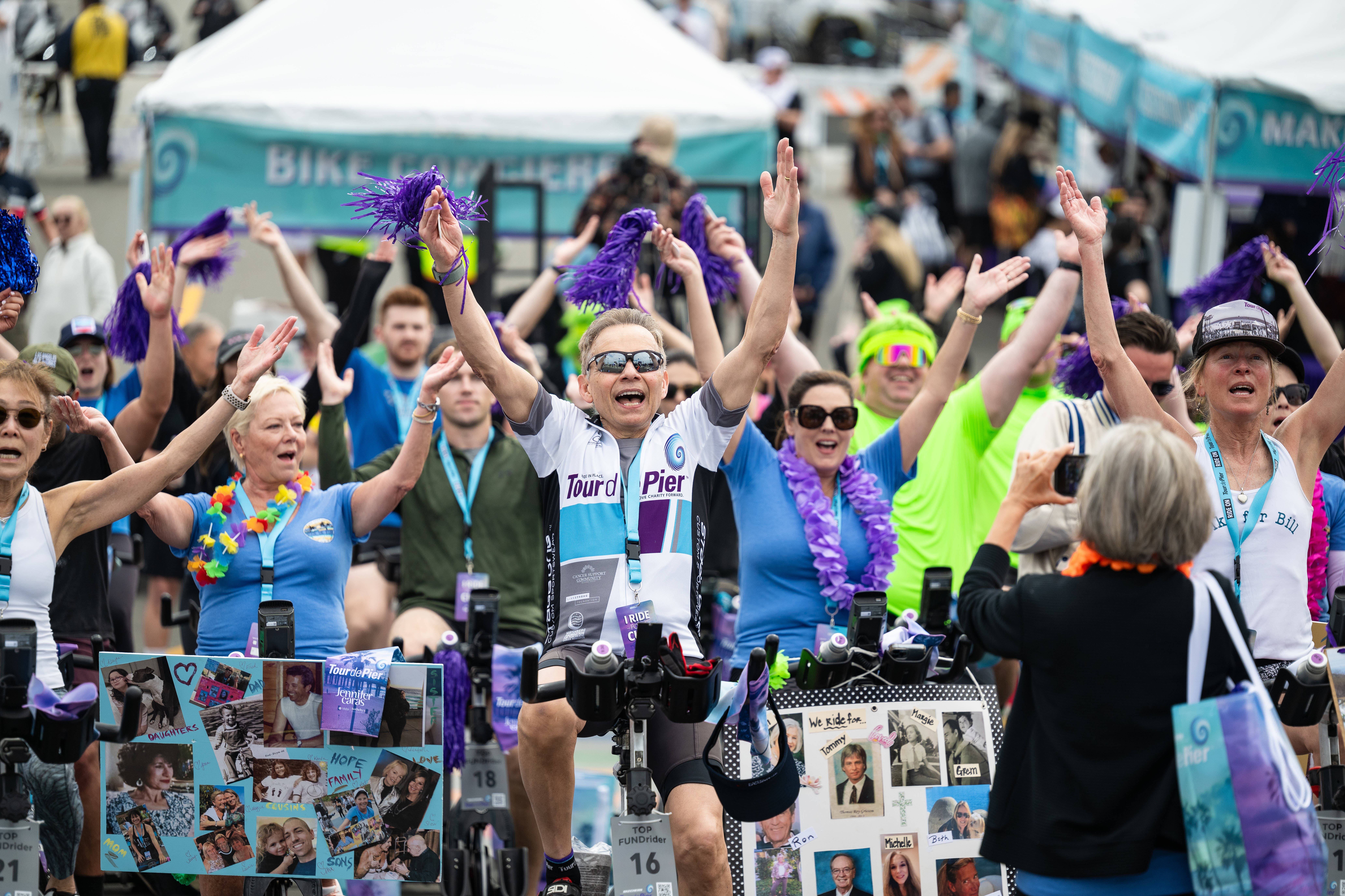 Spin to Crush Cancer at the 14th Annual Tour de Pier