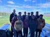 The CHMS Golf Team and coaches celebrating the end of the 2023-24 campaign at Top Golf