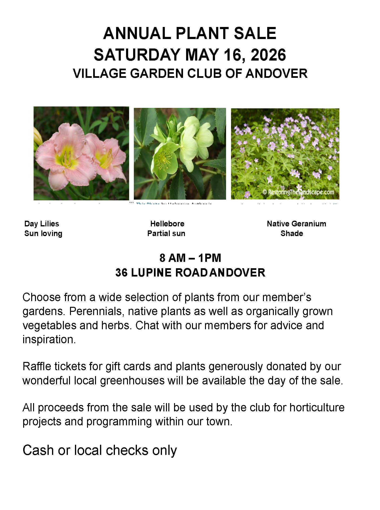 Annual Plant Sale