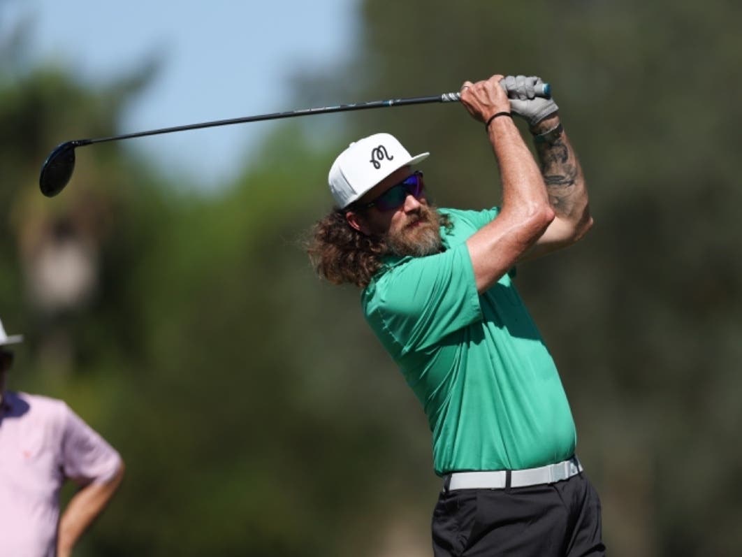 Rhett McLaughlin participating in the 26th Emmys Golf Classic.