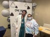 Colorectal Surgeon Dr. Anthony Squillaro with a former patient. (March 31, 2026)