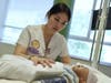 SF State nursing student Jovillene Datu observes respiratory changes in a high-fidelity infant manikin, given as part of a $200,000 investment from Sutter Health to expand hands-on pediatric training. (May 1, 2026)