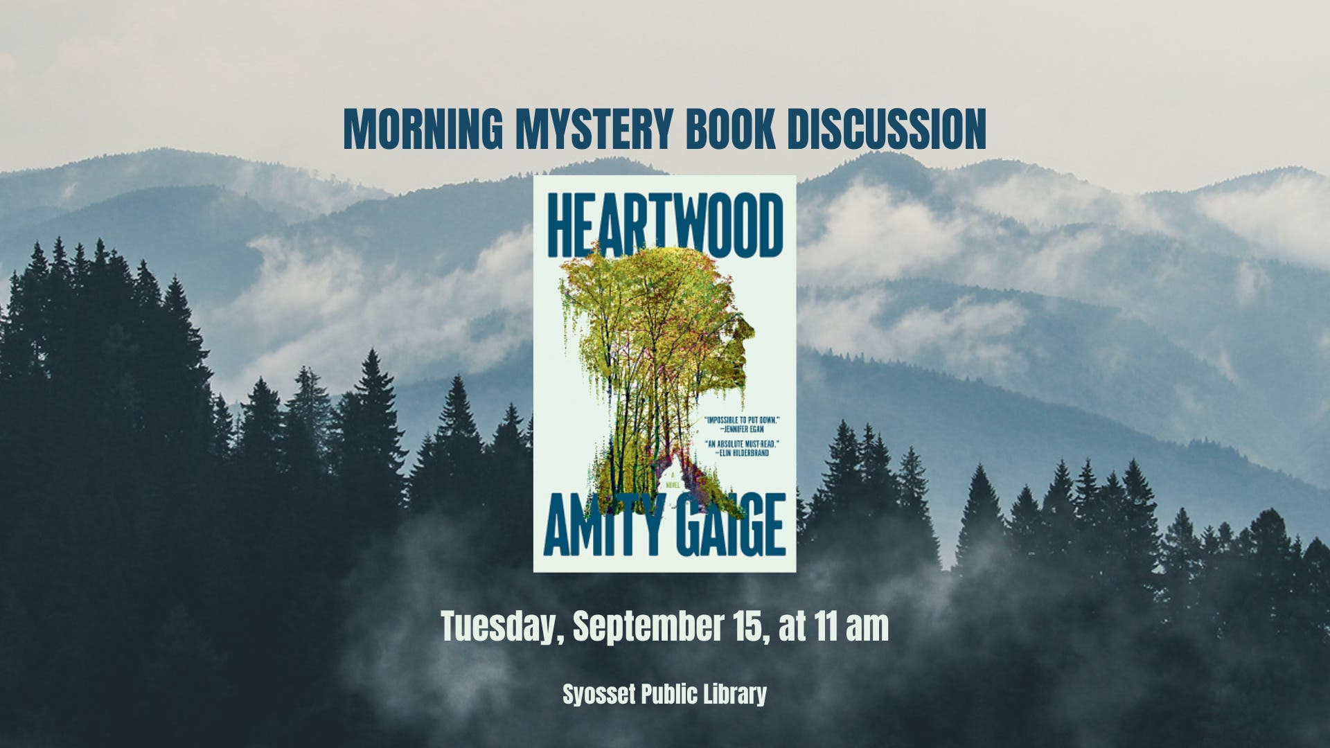 Morning  Mystery Book Discussion