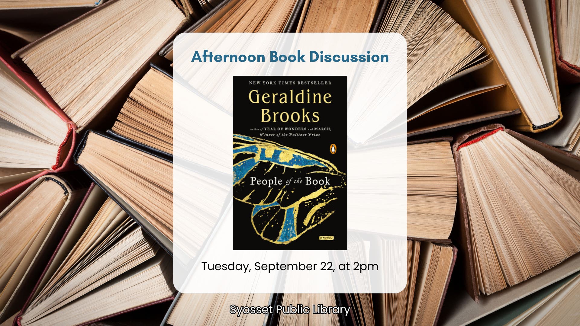 Afternoon Book Discussion