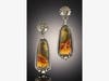 "Jasper and Silver Earrings" by jeweler Carol Bryan