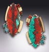 Earrings by jeweler Joan Michlin