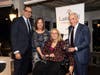 LUCA Board Chairman, Al Gutierrez; LUCA Founder & CEO, Shirley Acevedo Buontempo; Founder’s Award Honorees, Nancy Lieberman and Mark Ellman.