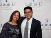 Shirley Acevedo Buontempo, LUCA Founder & CEO with Latino U Scholar Speaker Bryam Suqui Morocho