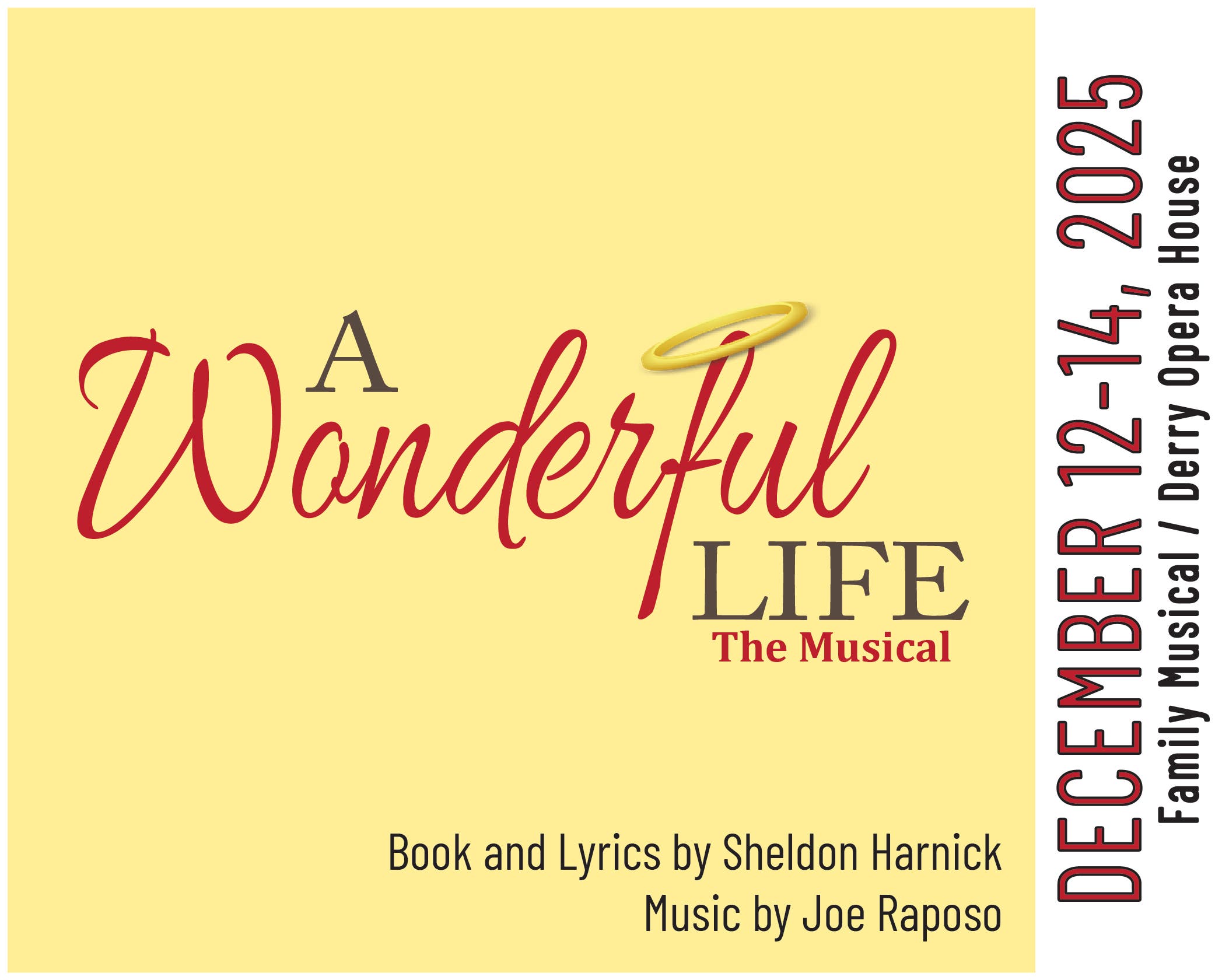 A Wonderful Life, The Musical