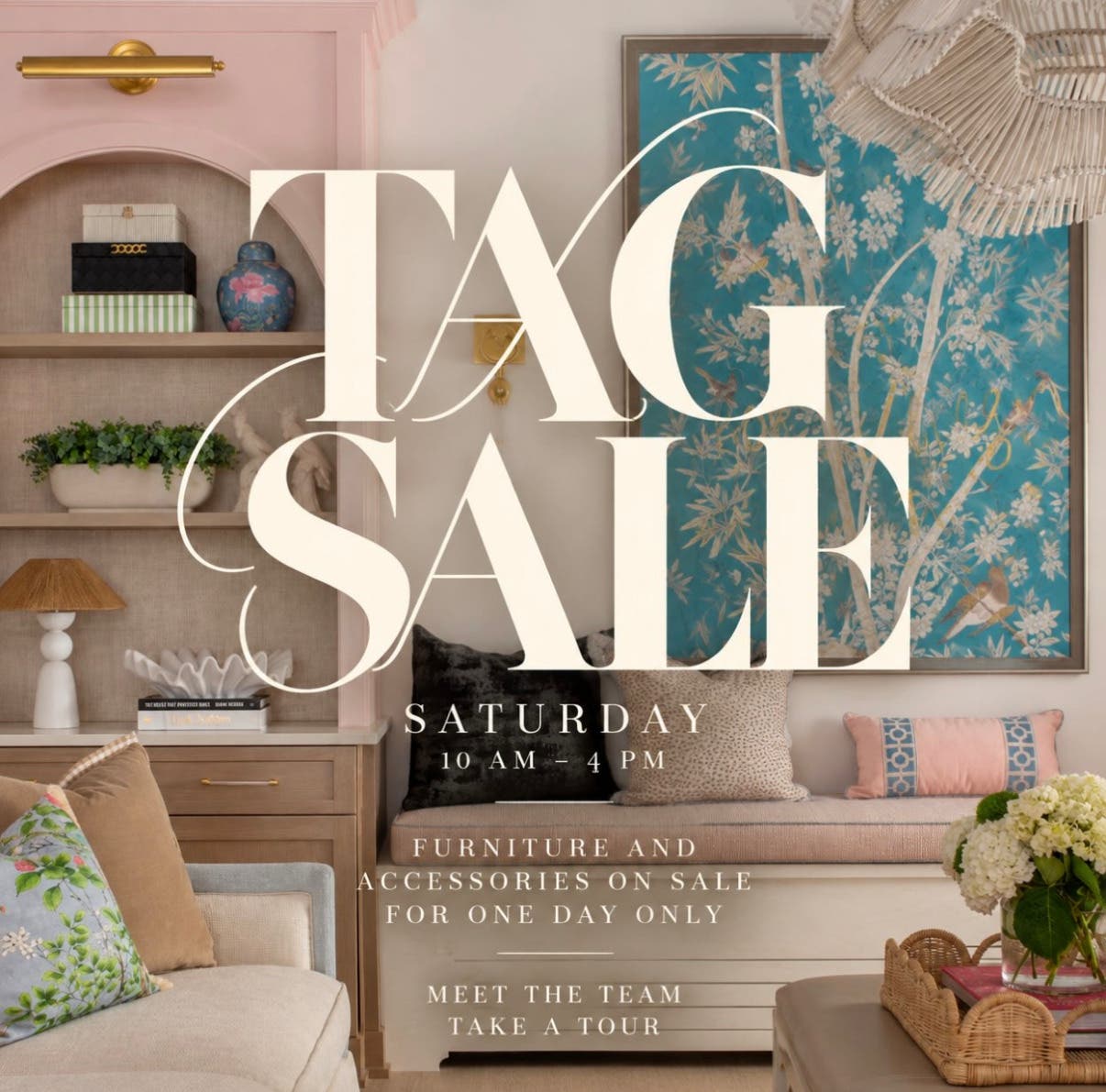 ONE DAY ONLY! Designer tag sale!