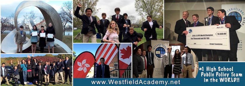 Westfield Academy of Debate, Model UN and Leadership
