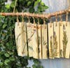 Wind chime craft created at Mud Lily Clay