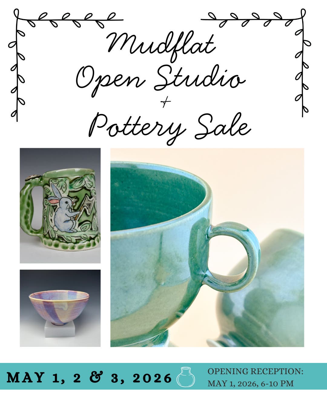 Mudflat Open Studios and Pottery Sale