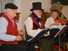 Tim Radford, Ron Geering, and Barbara Blair  at December meeting of Woods Hole Woman’s Club