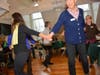 Dancing at December meeting