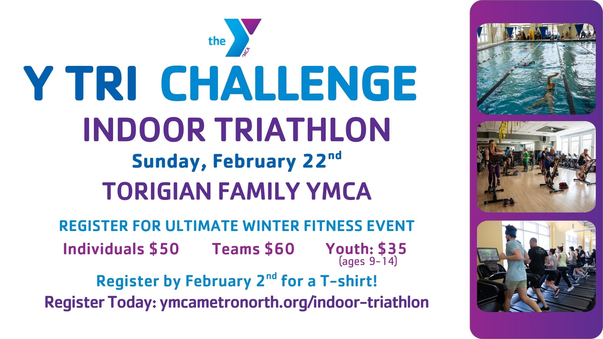 Y Tri Challenge - Indoor Triathlon