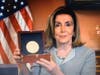 Speaker of the House Nancy Pelosi presents the Chinese American WWII Veteran Congressional Gold Medal