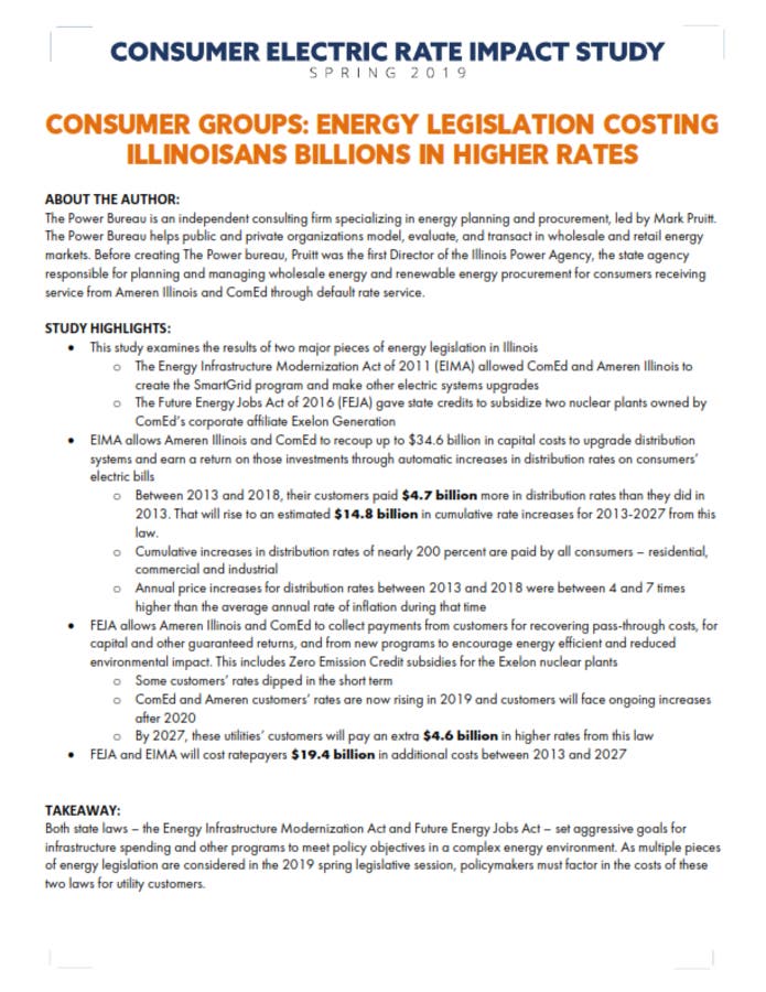 Consumer Report Summary