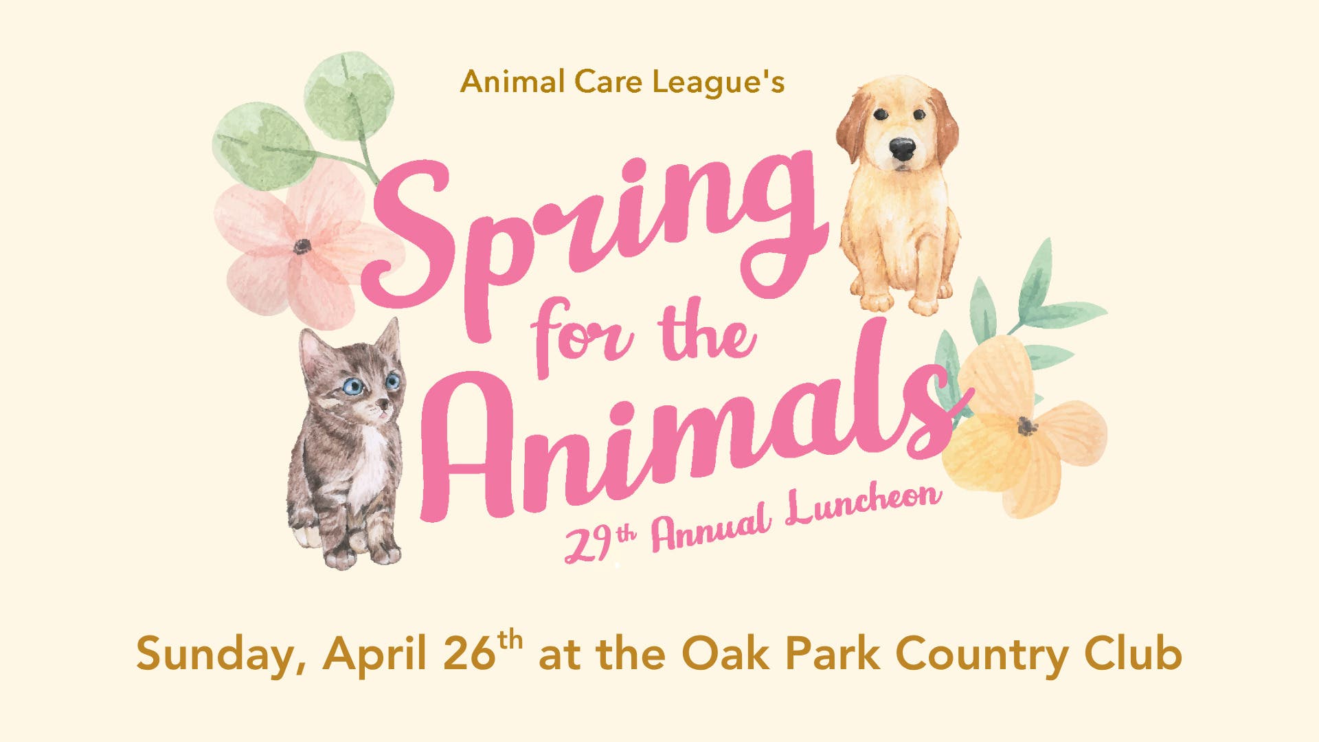 Animal Care League's Spring Luncheon