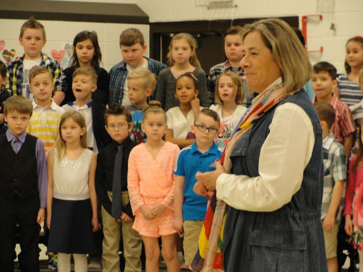 Goodings Grove 2nd graders proudly present It's a Musical World Homer