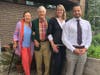 YMCA Gala Honorees (from L to R) Marti and Bruce Huber, Jennifer Lakefield, and David Hernandez.