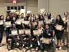 Award-winning delegates from Monmouth County celebrate their achievements at the Model United Nations Conference in Hershey, PA.