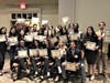 Award-winning delegates from Monmouth County celebrate their achievements at the Model United Nations Conference in Hershey, PA.