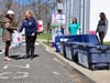Members at the Red Bank Family YMCA continue to support food drives to help those in need in the pandemic.
