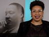 MLK essay winner Alexandra Lewis, a senior at Red Bank Regional High School.