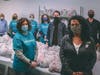 YMCA Togetherhood® volunteers and staff lend a hand for community initiatives and helped the Y achieve the NJBIA Community Service award.