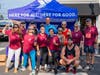 Community spirit is alive at the Y. Volunteers and Y team members lend a hand at the Red Bank Classic 5K, the proceeds of which support free swim lessons for local youth.