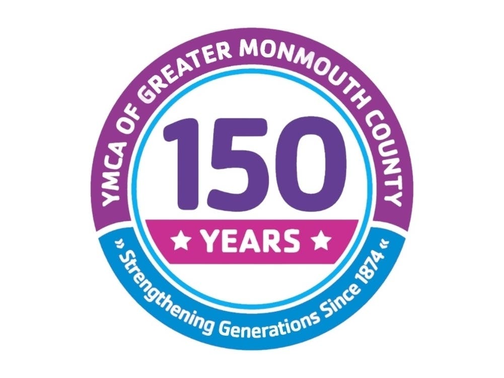 The YMCA of Greater Monmouth County created a special logo to celebrate its 150th anniversary. 
