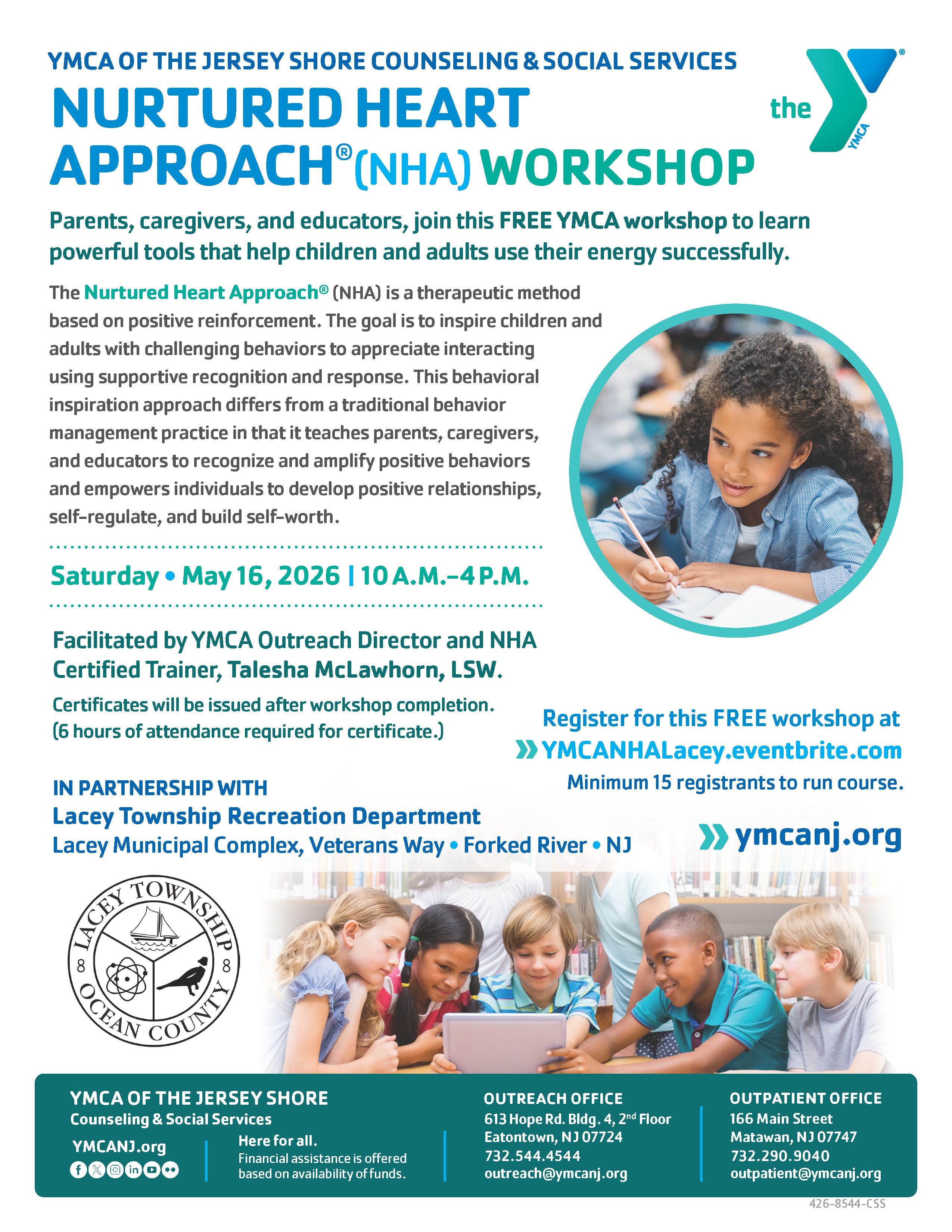 YMCA Nurtured Heart Appraoch® Free Community Workshop