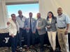 YPresident and CEO Laurie Goganzer (far left) and Chief Volunteer Officer Michael A. Wright (far right) welcome new board members (L to R) Dave Manzo, Anthony Caputo, David Wickersham and Sara E. Osberger at the nonprofit’s Annual Retreat.