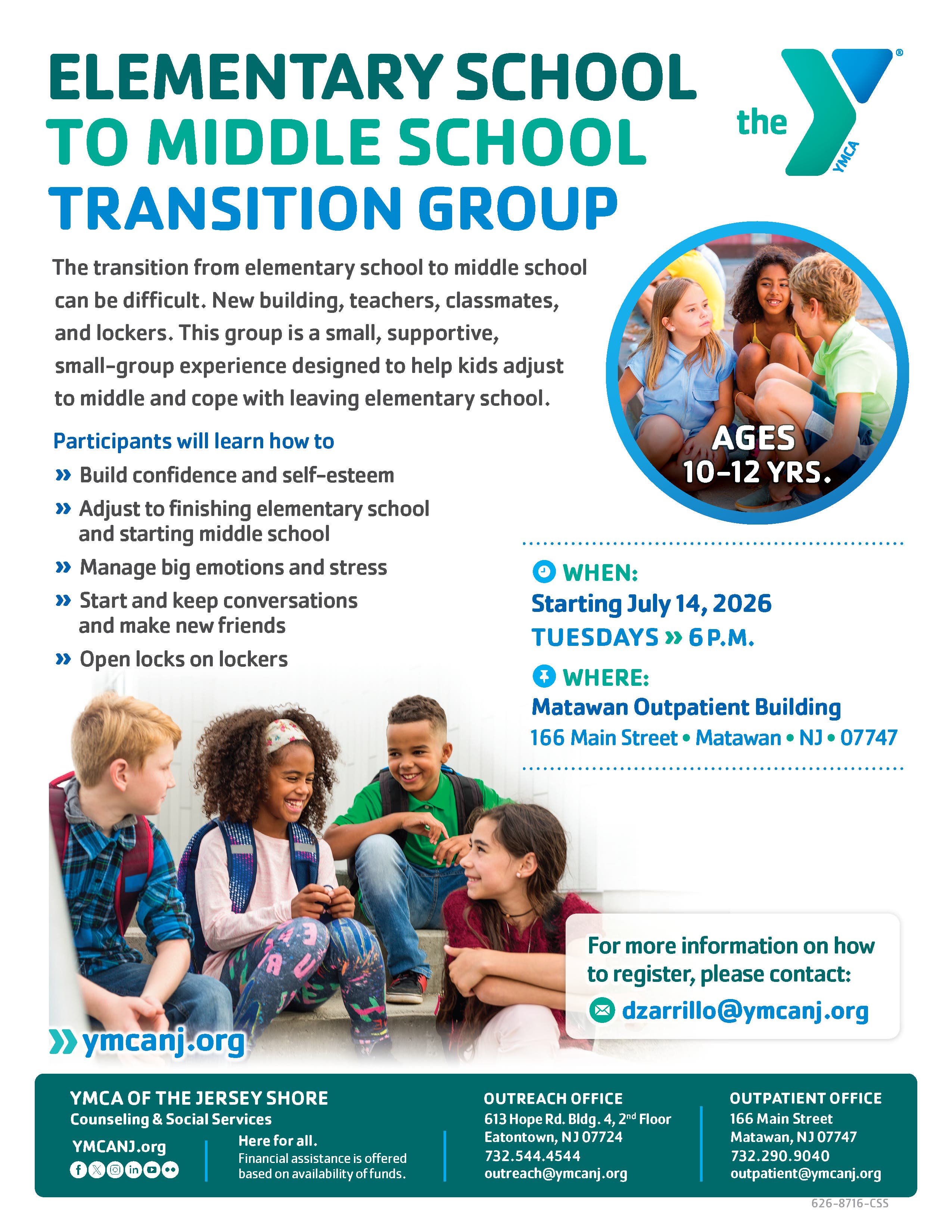 Elementary to Middle School Transition Group