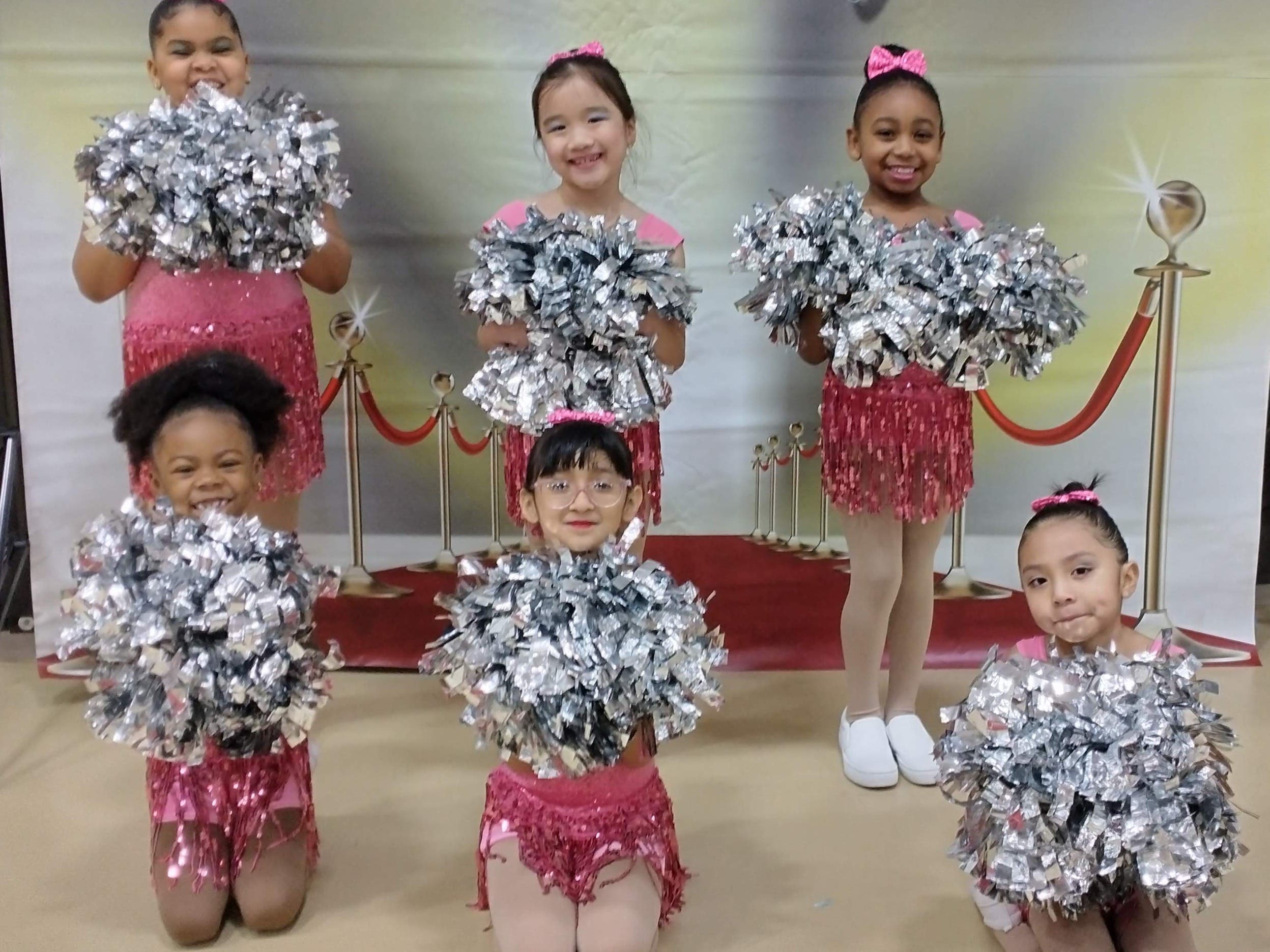 Pom Pom parade practice!