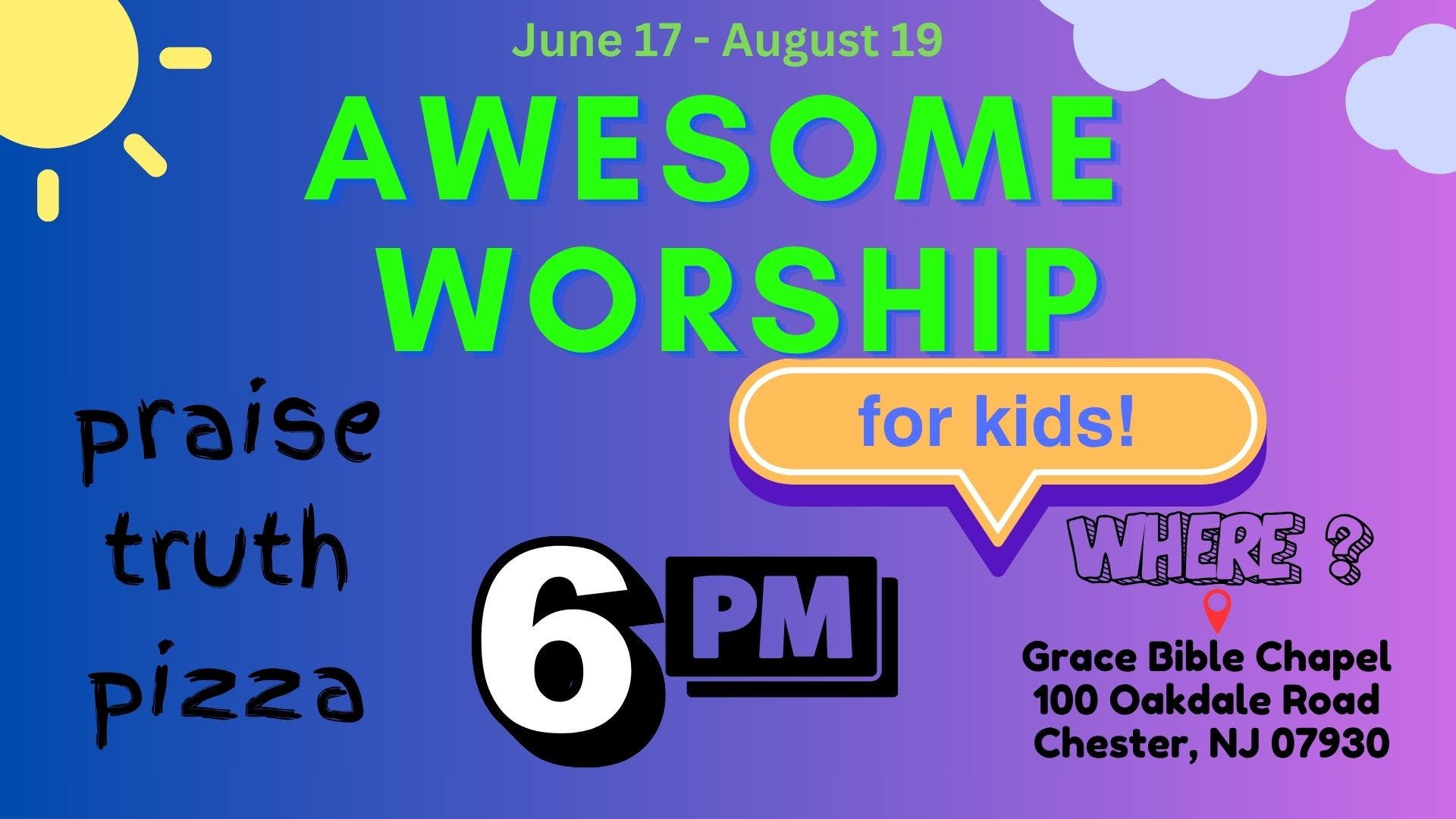 Kids Awesome Worship
