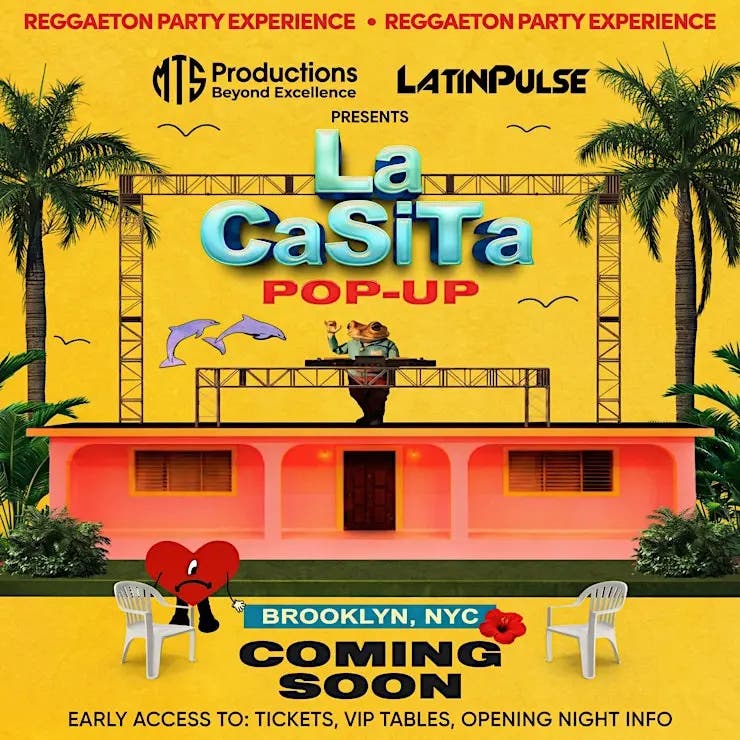 La Casita Is Bringing a Bad Bunny Immersive Nightclub Experience to Bushwick — and Brooklyn