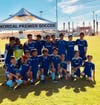 San Mateo County U-14 Earthquakes after thrilling win Saturday