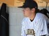 Matt Sugden in the dugout