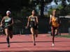 Zharia Dixon zooms in the women's 100 at the NorCal Championships in Hayward