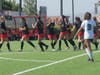 Celebrating a goal