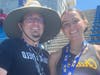 Shae Wright (on right) and Ben Greenbaum.