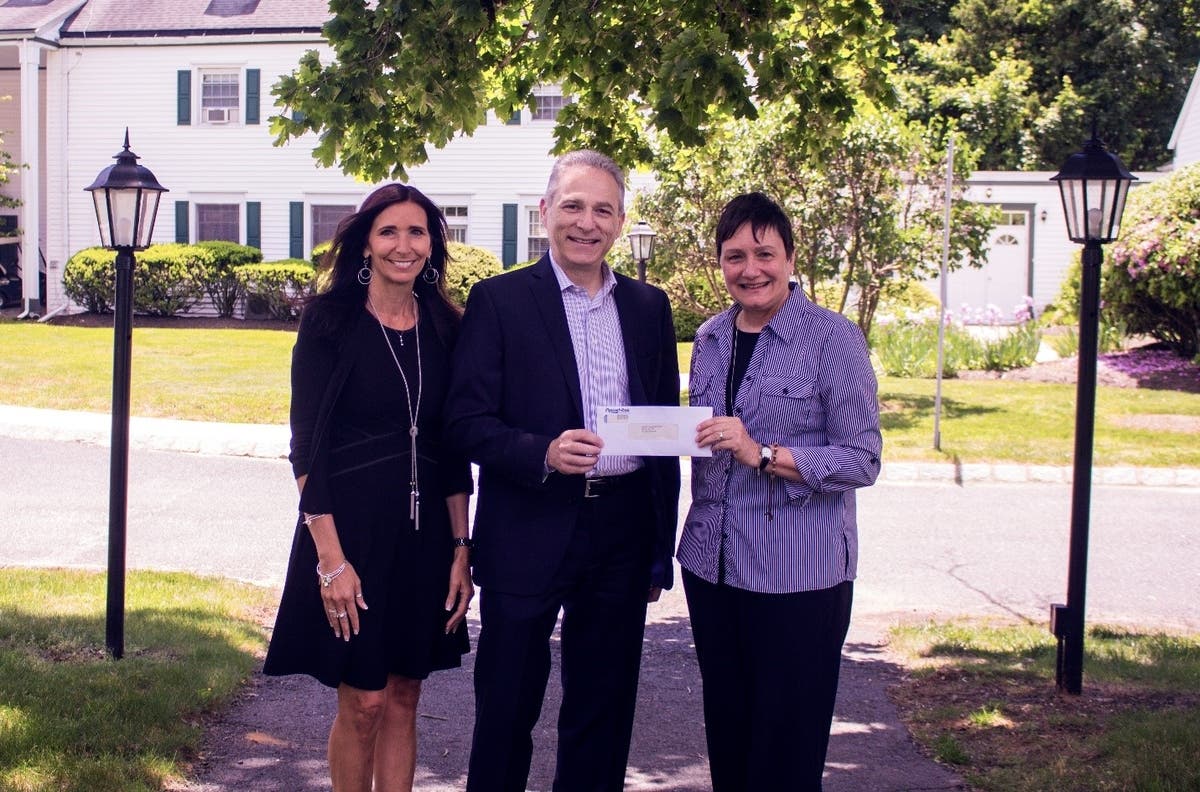  Tracy Taylor, Plymouth Rock Assurance; Larry Nisenson, President of the Prudential Agent Division at Plymouth Rock Assurance; Sr. Debbie Drago, Executive Director of Collier Youth Services