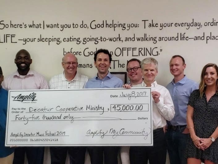 The Amplify Decatur Concert raised $45K for a Decatur ministry.