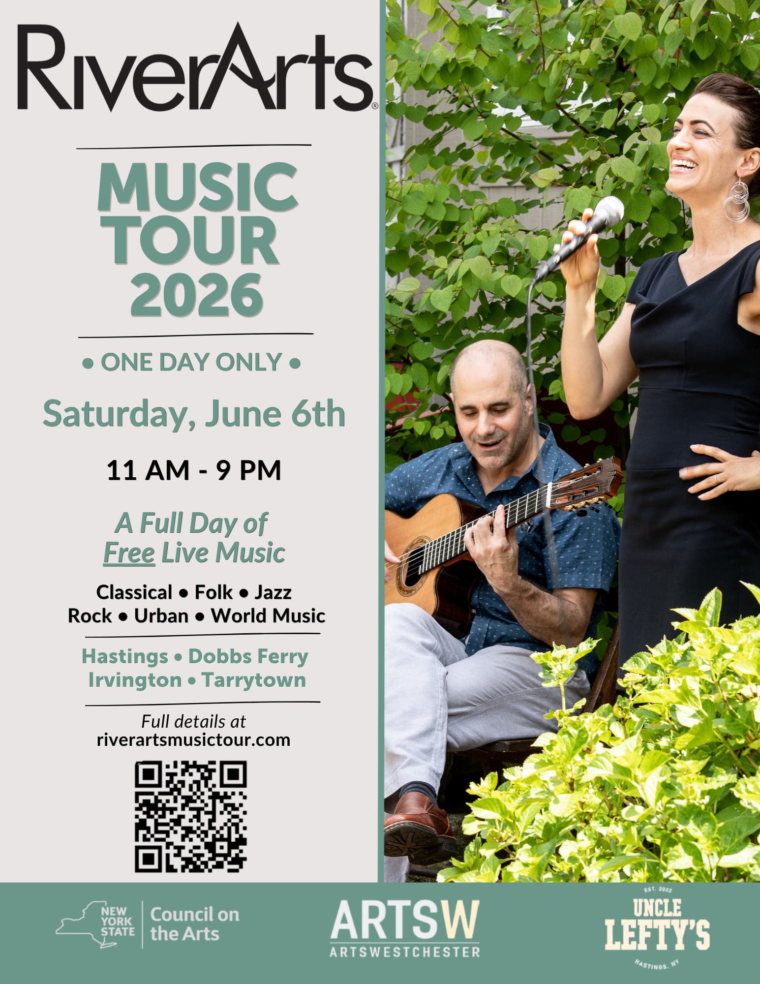 RiverArts 11th Annual Music Tour!