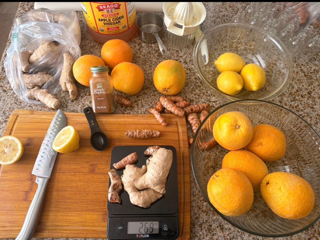 Healthy, Organic Juice Shots!