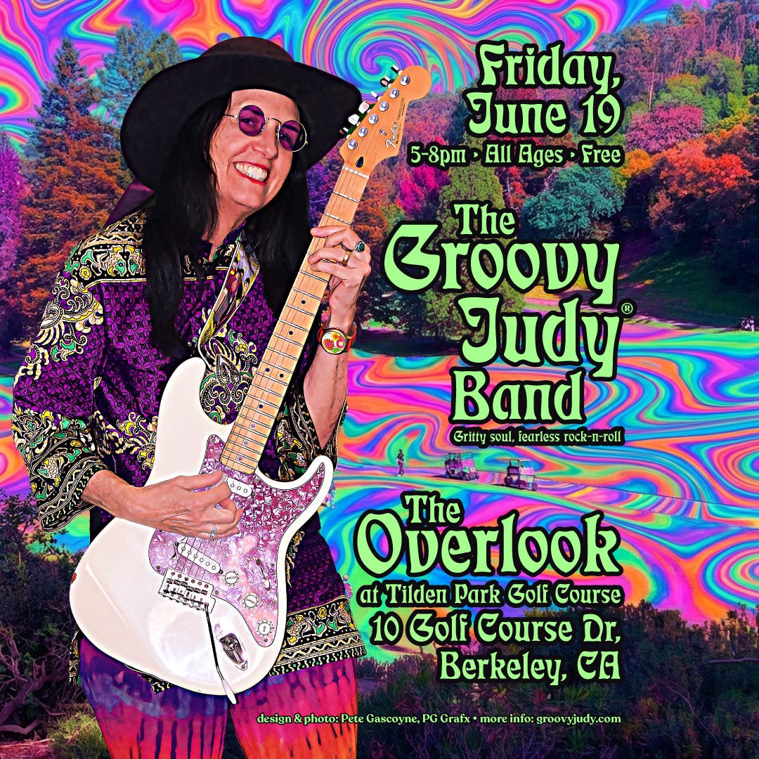 Groovy Judy Rocks The Overlook at Tilden Park!