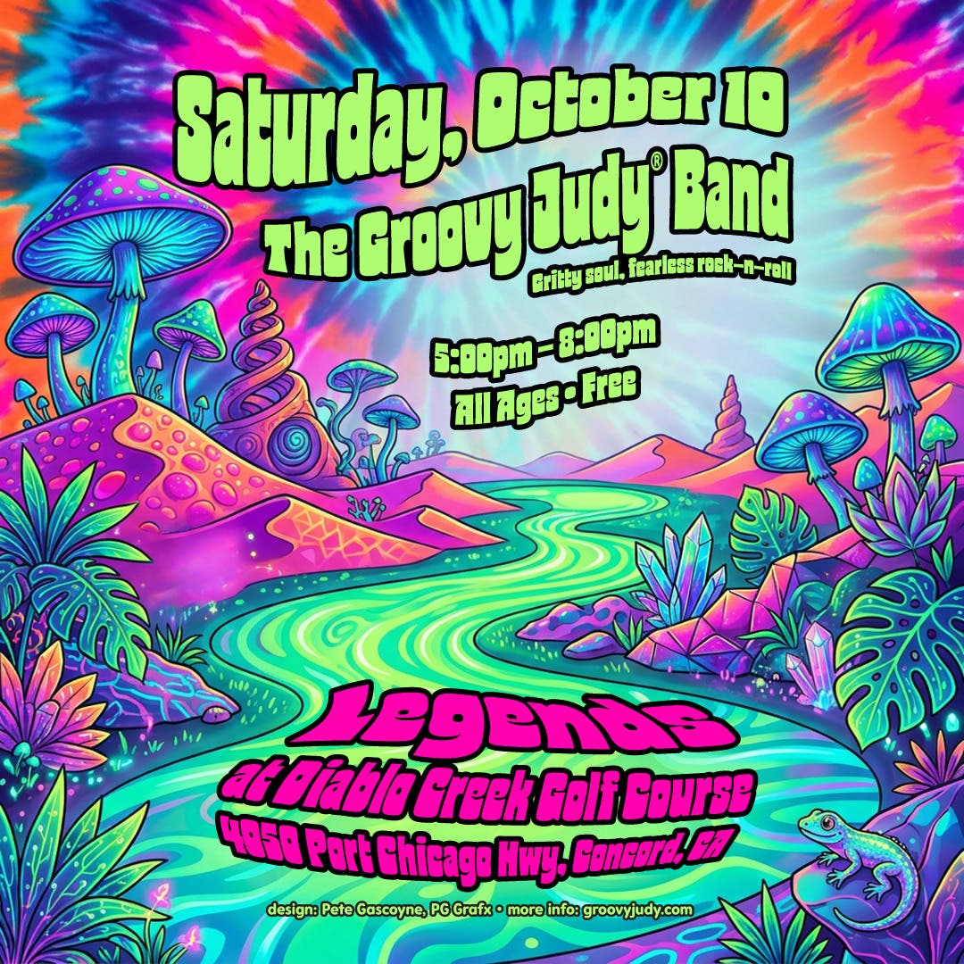 The Groovy Judy Band rocks Legends!! 