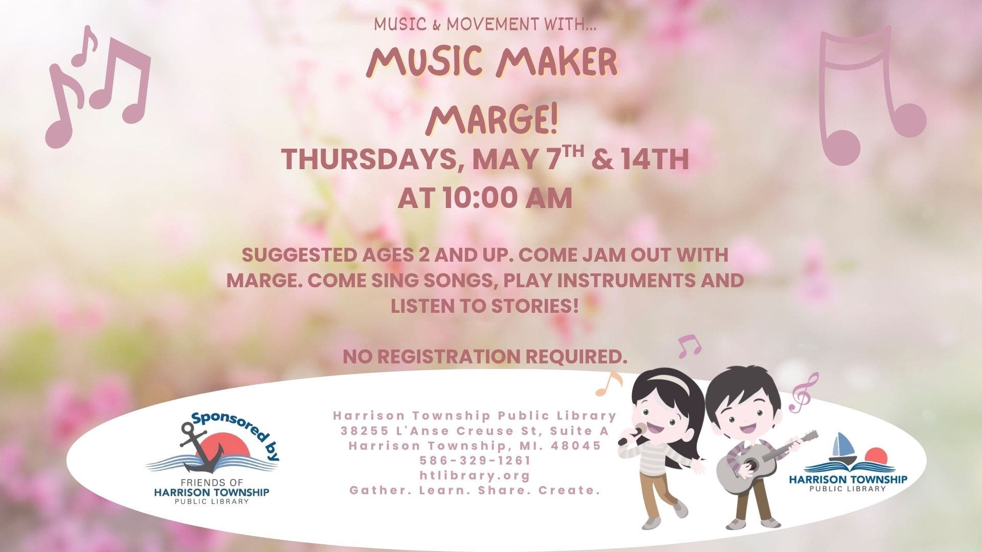 Music & Movement with Music Maker Marge